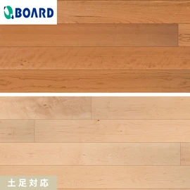 3mm・4mm厚単板を贅沢に使用した 巾広タイプのフローリングです