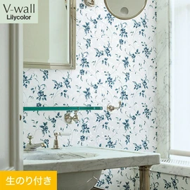 戸建、マンション、新築、リフォームなど住まいの様々なニーズに対応するリリカラのビニル壁紙「V-wall」。DIYにおすすめののり付きタイプ