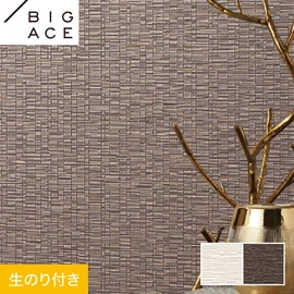 シンコールの住宅向け壁紙シリーズ「BIGACE」のDIYにおすすめののり付き壁紙