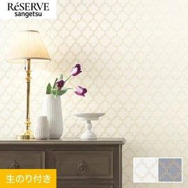柄をゴールドで繊細に表現しシンプルながら高級感のあるクラシックパターンです