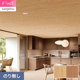 神島化学工業の軒天『アルテザート』と色を合わせたデザイン。軒天と天井のシームレスな提案におすすめです
