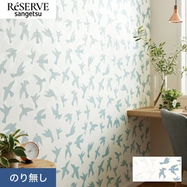 パールの表現が美しい、北欧テイストの鳥のパターンです