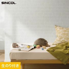 シンコール「SL PLUS」SLP-400。耐クラック・軽量・抗菌・撥水・タフ・防かび機能。ミミ付き巾92.5cm壁紙