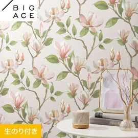 シンコールの住宅向け壁紙シリーズ「BIGACE」のDIYにおすすめののり付き壁紙