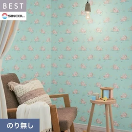 商業施設・ホテル・コントラクト・各種施設から住宅まで幅広く使えるシンコール「BEST」シリーズ。施工方法が選べるのり無しタイプ