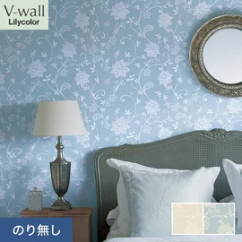 戸建、マンション、新築、リフォームなど住まいの様々なニーズに対応するリリカラのビニル壁紙「V-wall」。施工方法が選べるのり無しタイプ