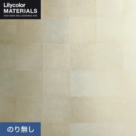 リリカラMATERIALS メタリック手貼箔 7.4m本売り。約15.7cm角の箔が連なる華やかな壁紙。空間の格上げに
