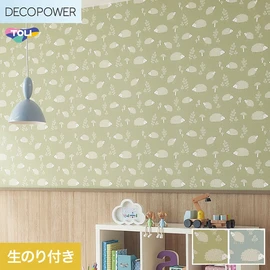 色柄や機能性壁紙が充実した、東リ「DECOPOWER」シリーズ DIYにおすすめなのり付きタイプ