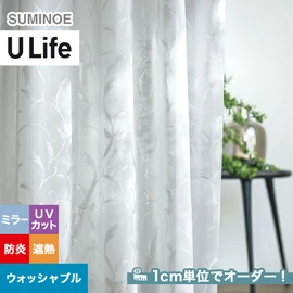 スミノエ「U Life」U-5427。ナチュラル。遮熱機能付き。オーダーカーテン