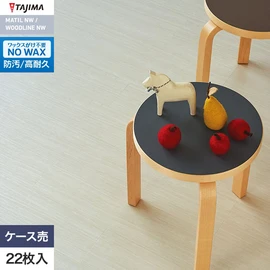 デザイン性にこだわって、自然のリアルな美しさを表現した木目柄シリーズ。パールの照り感がある真っ白な柾目