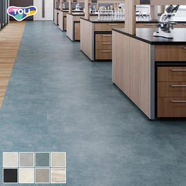 耐薬品性 耐シガレット性 耐ゴム汚染性を兼ね備えたフロアタイル
