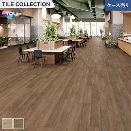 ワックスを凌ぐ防汚性を実現し、 美観維持が簡易な高意匠タイル