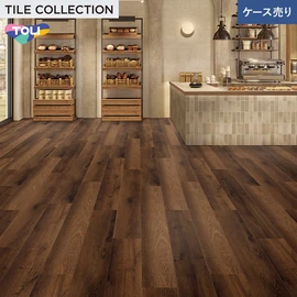 ワックスを凌ぐ防汚性を実現し、 美観維持が簡易な高意匠タイル