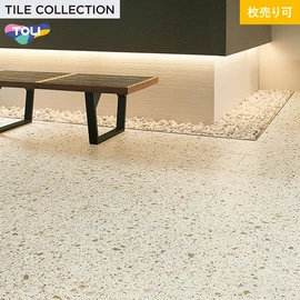 色柄・サイズともに豊富な石目柄プリントタイル。エコマーク認定商品