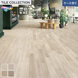 豊富な色柄と多様なサイズ。リアルな木目柄プリントタイル。エコマーク認定商品