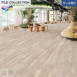 豊富な色柄と多様なサイズ。リアルな木目柄プリントタイル。エコマーク認定商品