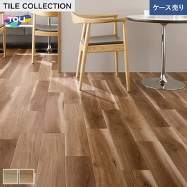 豊富な色柄と多様なサイズ。リアルな木目柄プリントタイル。エコマーク認定商品