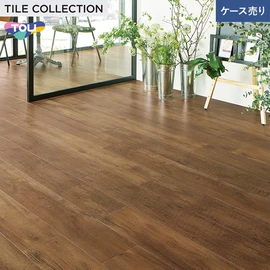 豊富な色柄と多様なサイズ。リアルな木目柄プリントタイル。エコマーク認定商品