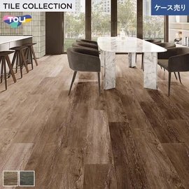 豊富な色柄と多様なサイズ。リアルな木目柄プリントタイル。エコマーク認定商品