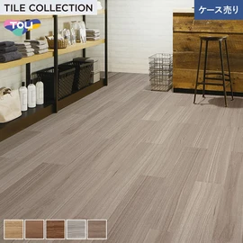 豊富な色柄と多様なサイズ。リアルな木目柄プリントタイル。エコマーク認定商品