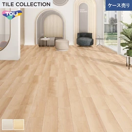 豊富な色柄と多様なサイズ。リアルな木目柄プリントタイル。エコマーク認定商品