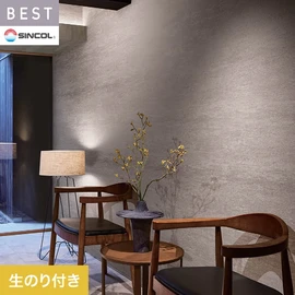 商業施設・ホテル・コントラクト・各種施設から住宅まで幅広く使えるシンコール「BEST」シリーズ。DIYにおすすめののり付きタイプ