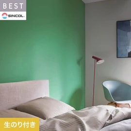 商業施設・ホテル・コントラクト・各種施設から住宅まで幅広く使えるシンコール「BEST」シリーズ。DIYにおすすめののり付きタイプ