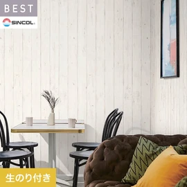 商業施設・ホテル・コントラクト・各種施設から住宅まで幅広く使えるシンコール「BEST」シリーズ。DIYにおすすめののり付きタイプ