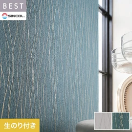商業施設・ホテル・コントラクト・各種施設から住宅まで幅広く使えるシンコール「BEST」シリーズ。DIYにおすすめののり付きタイプ