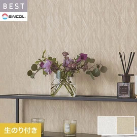 商業施設・ホテル・コントラクト・各種施設から住宅まで幅広く使えるシンコール「BEST」シリーズ。DIYにおすすめののり付きタイプ