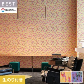 商業施設・ホテル・コントラクト・各種施設から住宅まで幅広く使えるシンコール「BEST」シリーズ。DIYにおすすめののり付きタイプ