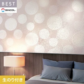 商業施設・ホテル・コントラクト・各種施設から住宅まで幅広く使えるシンコール「BEST」シリーズ。DIYにおすすめののり付きタイプ