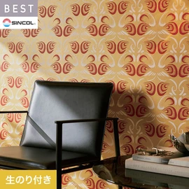 商業施設・ホテル・コントラクト・各種施設から住宅まで幅広く使えるシンコール「BEST」シリーズ。DIYにおすすめののり付きタイプ