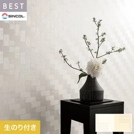 商業施設・ホテル・コントラクト・各種施設から住宅まで幅広く使えるシンコール「BEST」シリーズ。DIYにおすすめののり付きタイプ