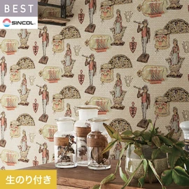 商業施設・ホテル・コントラクト・各種施設から住宅まで幅広く使えるシンコール「BEST」シリーズ。DIYにおすすめののり付きタイプ