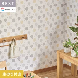 商業施設・ホテル・コントラクト・各種施設から住宅まで幅広く使えるシンコール「BEST」シリーズ。DIYにおすすめののり付きタイプ