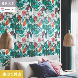 商業施設・ホテル・コントラクト・各種施設から住宅まで幅広く使えるシンコール「BEST」シリーズ。DIYにおすすめののり付きタイプ