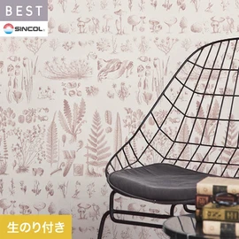 商業施設・ホテル・コントラクト・各種施設から住宅まで幅広く使えるシンコール「BEST」シリーズ。DIYにおすすめののり付きタイプ