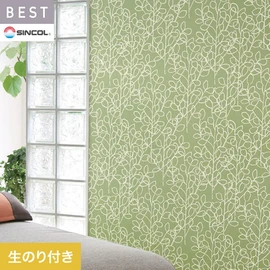 商業施設・ホテル・コントラクト・各種施設から住宅まで幅広く使えるシンコール「BEST」シリーズ。DIYにおすすめののり付きタイプ
