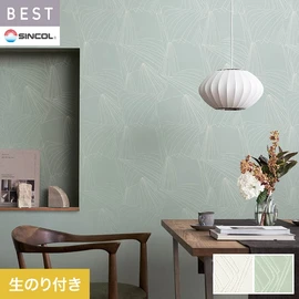 商業施設・ホテル・コントラクト・各種施設から住宅まで幅広く使えるシンコール「BEST」シリーズ。DIYにおすすめののり付きタイプ