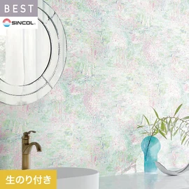 商業施設・ホテル・コントラクト・各種施設から住宅まで幅広く使えるシンコール「BEST」シリーズ。DIYにおすすめののり付きタイプ
