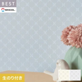 商業施設・ホテル・コントラクト・各種施設から住宅まで幅広く使えるシンコール「BEST」シリーズ。DIYにおすすめののり付きタイプ