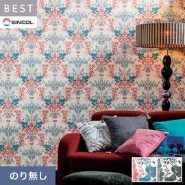 商業施設・ホテル・コントラクト・各種施設から住宅まで幅広く使えるシンコール「BEST」シリーズ。施工方法が選べるのり無しタイプ