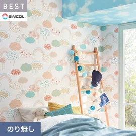 商業施設・ホテル・コントラクト・各種施設から住宅まで幅広く使えるシンコール「BEST」シリーズ。施工方法が選べるのり無しタイプ