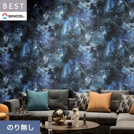 商業施設・ホテル・コントラクト・各種施設から住宅まで幅広く使えるシンコール「BEST」シリーズ。施工方法が選べるのり無しタイプ