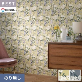 商業施設・ホテル・コントラクト・各種施設から住宅まで幅広く使えるシンコール「BEST」シリーズ。施工方法が選べるのり無しタイプ
