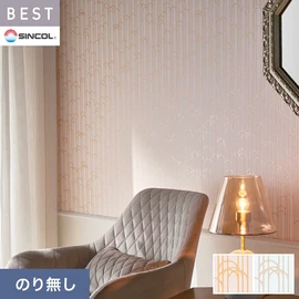 商業施設・ホテル・コントラクト・各種施設から住宅まで幅広く使えるシンコール「BEST」シリーズ。施工方法が選べるのり無しタイプ
