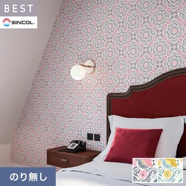 商業施設・ホテル・コントラクト・各種施設から住宅まで幅広く使えるシンコール「BEST」シリーズ。施工方法が選べるのり無しタイプ