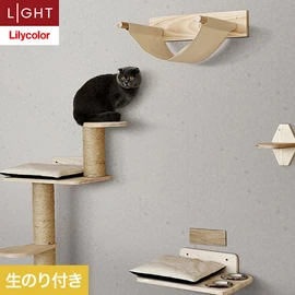 住宅・非住宅、新築・リフォーム・リノベーション全ての物件に向けたリリカラの準不燃・不燃ビニル壁紙「ライト」シリーズ。DIYにおすすめののり付きタイプ