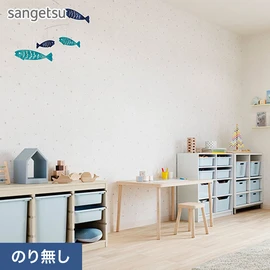 パールの星柄がさりげなく個性を演出してくれる壁紙。子ども部屋のアクセントや天井にもおすすめです